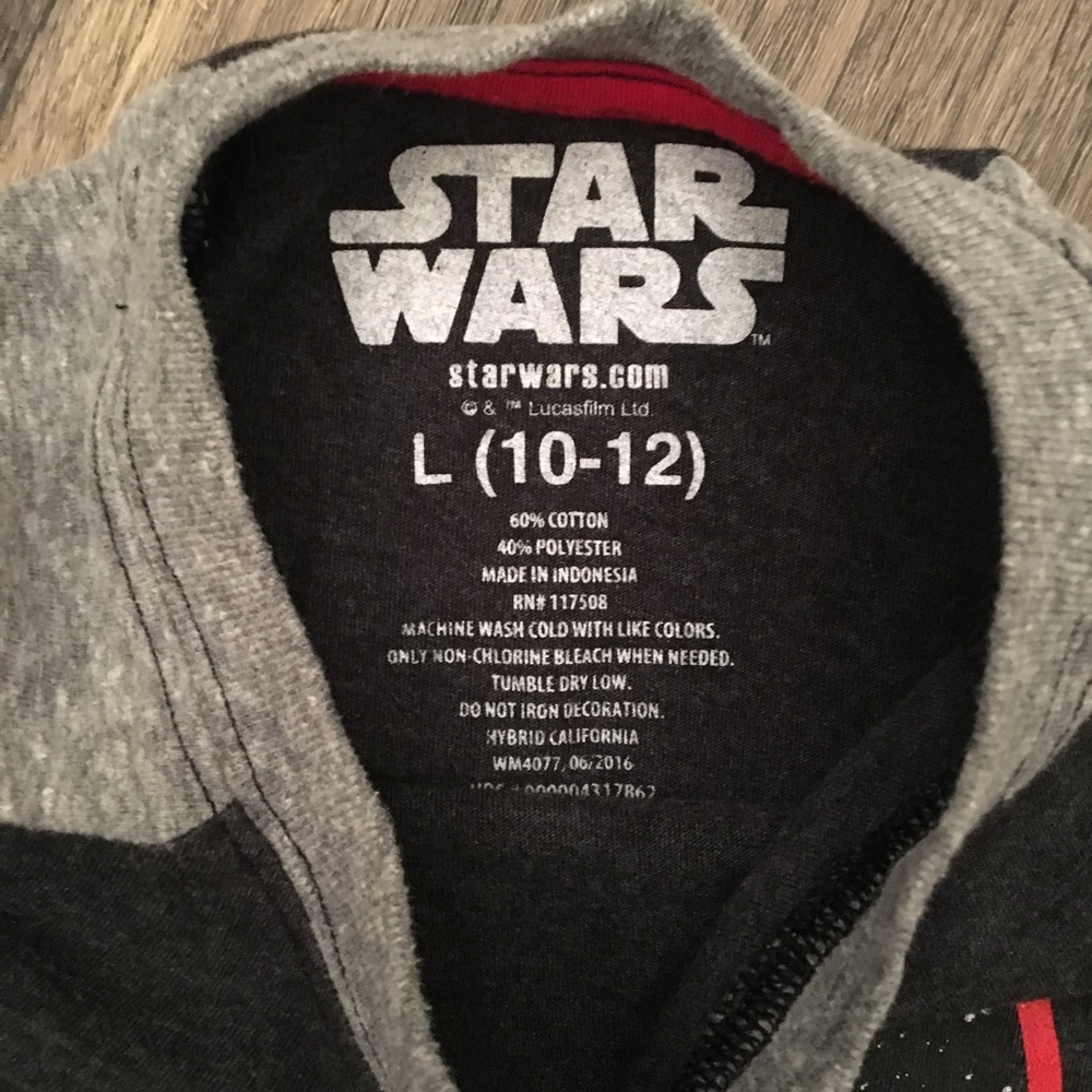 Star Wars Raglan Tee Shirt - Picture 3 of 4